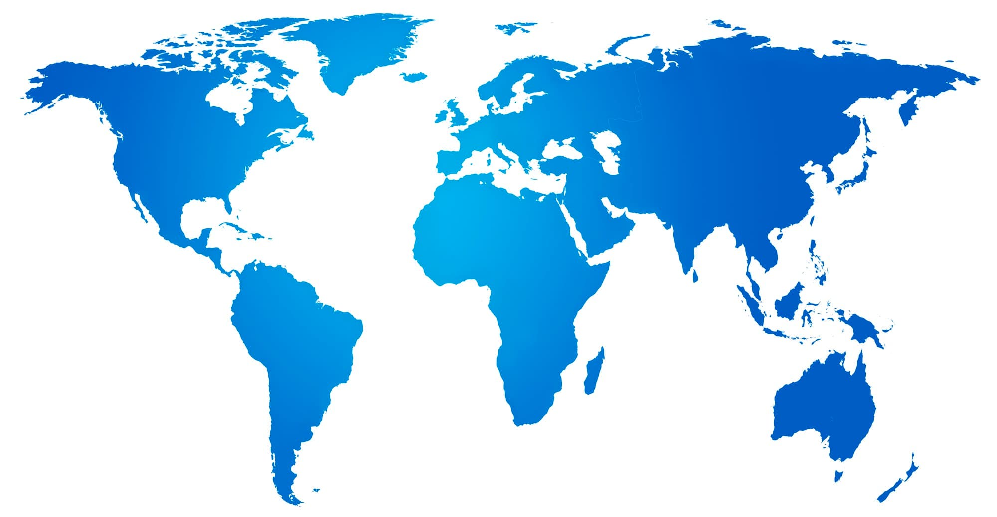 World Map with Office Locations
